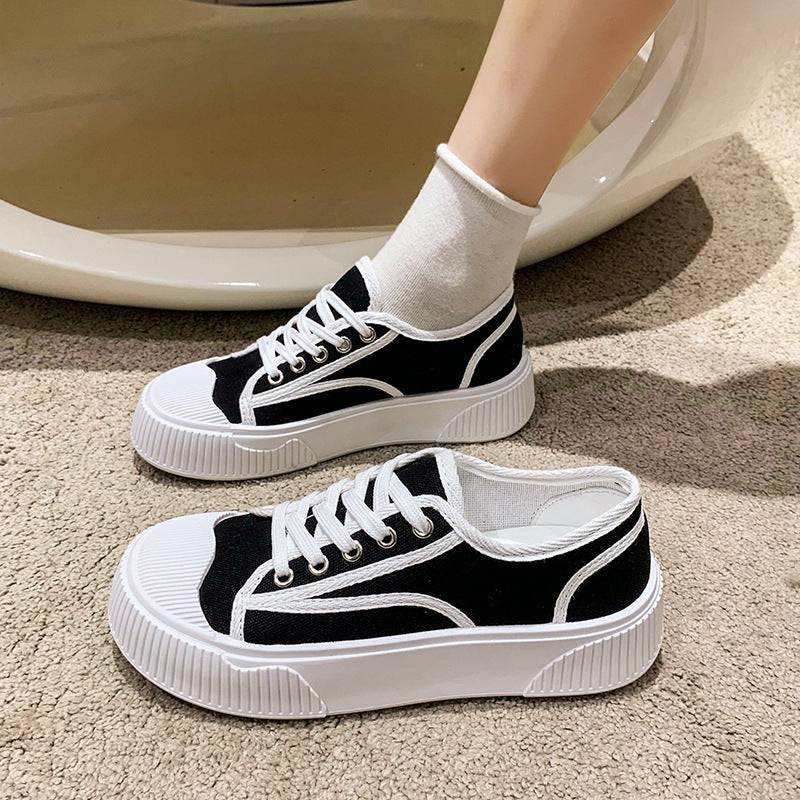 Damen Sneaker Hochhackig Stylisch Modisch