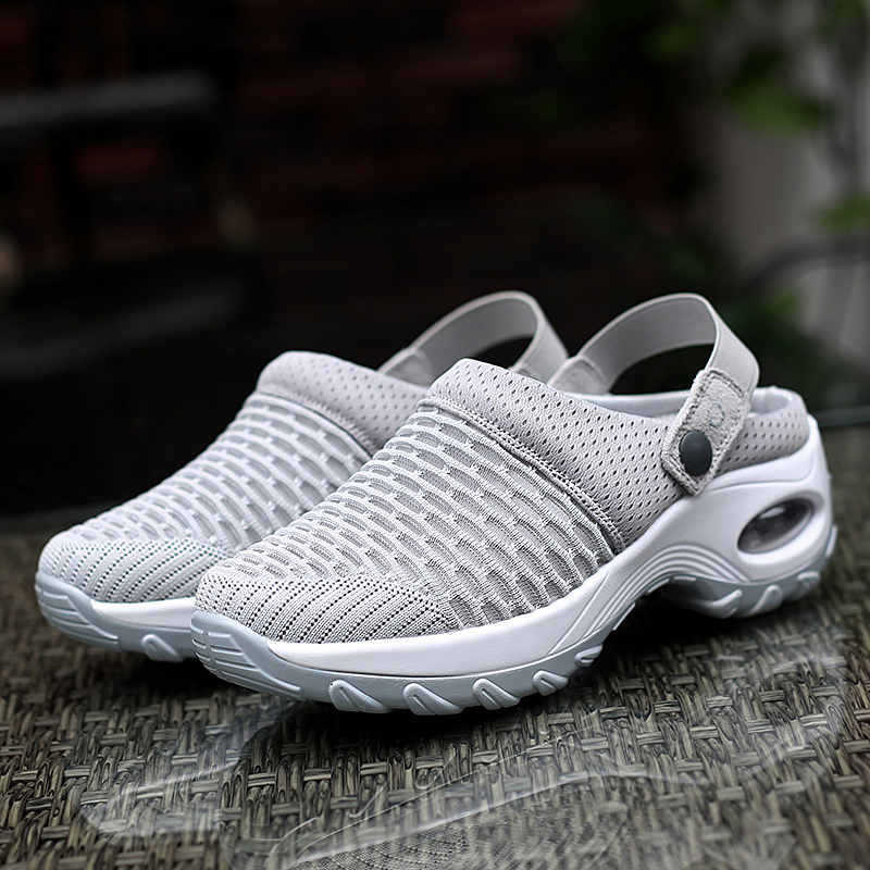 Damen Clogs Atmungsaktiv Flexibel Bequem