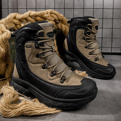 Wanderschuhe Herren atmungsaktiv robust Wasserdicht