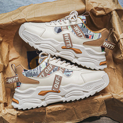 Damen Sneaker Modern Grafik Design Dämpfende Sohle