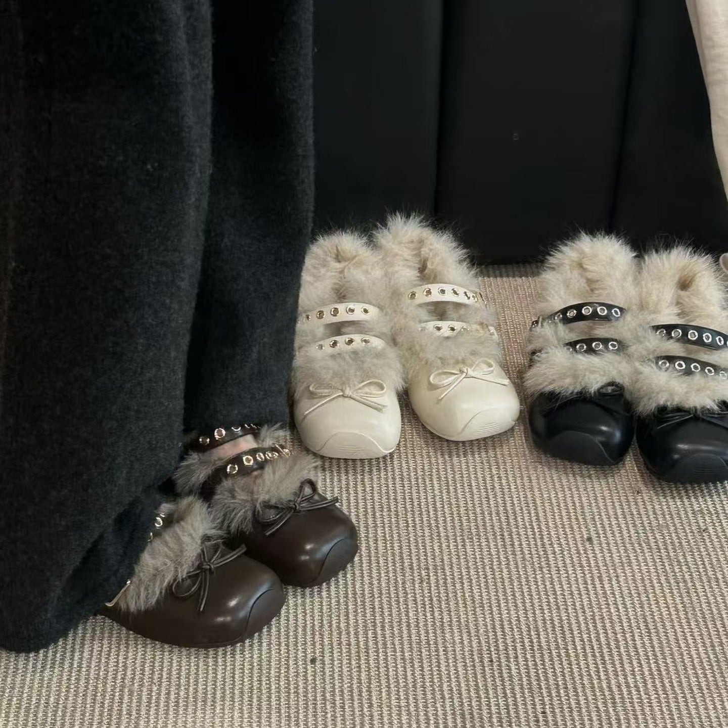 Damen Clogs Glitzernde Schuhe Weich Innenfutter Schnalle