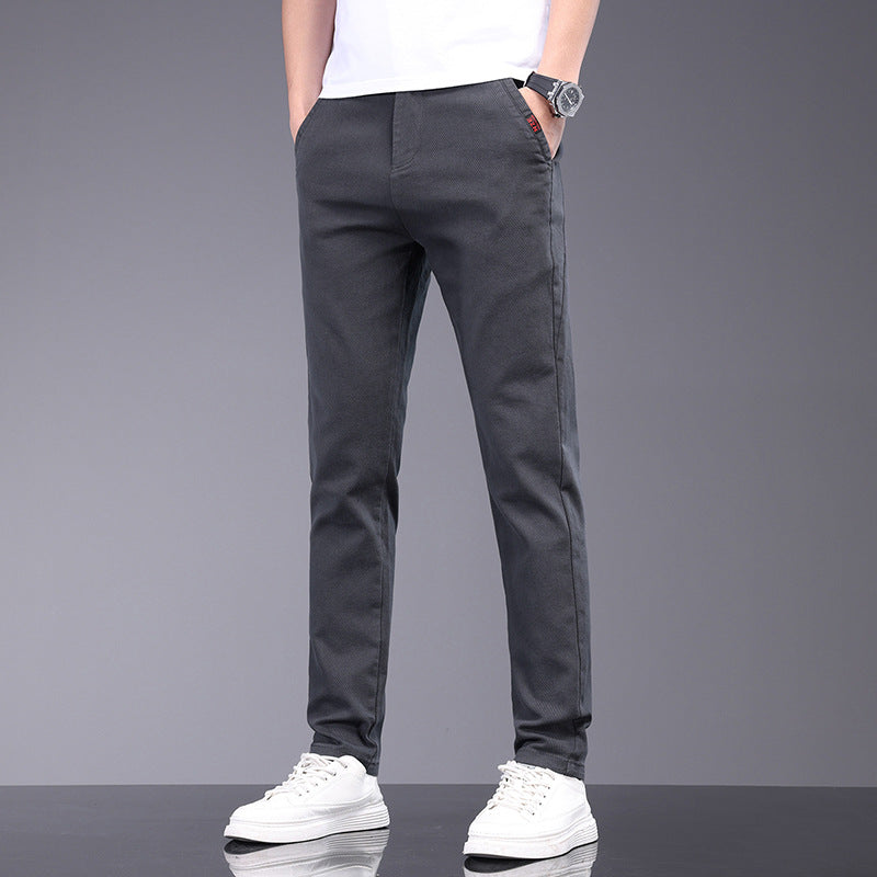 Herren Chino Hose Elastisch Stretch