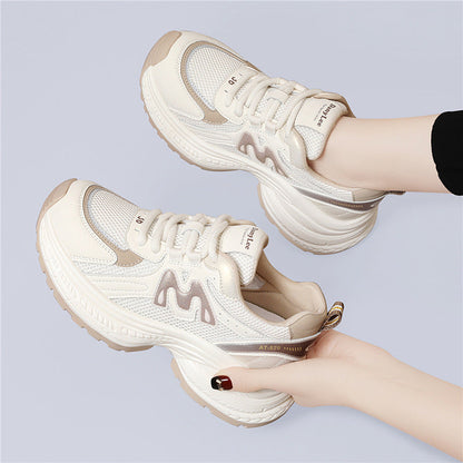 Damen Sneaker Bequem Atmungsaktiv Komfortschuhe Sport