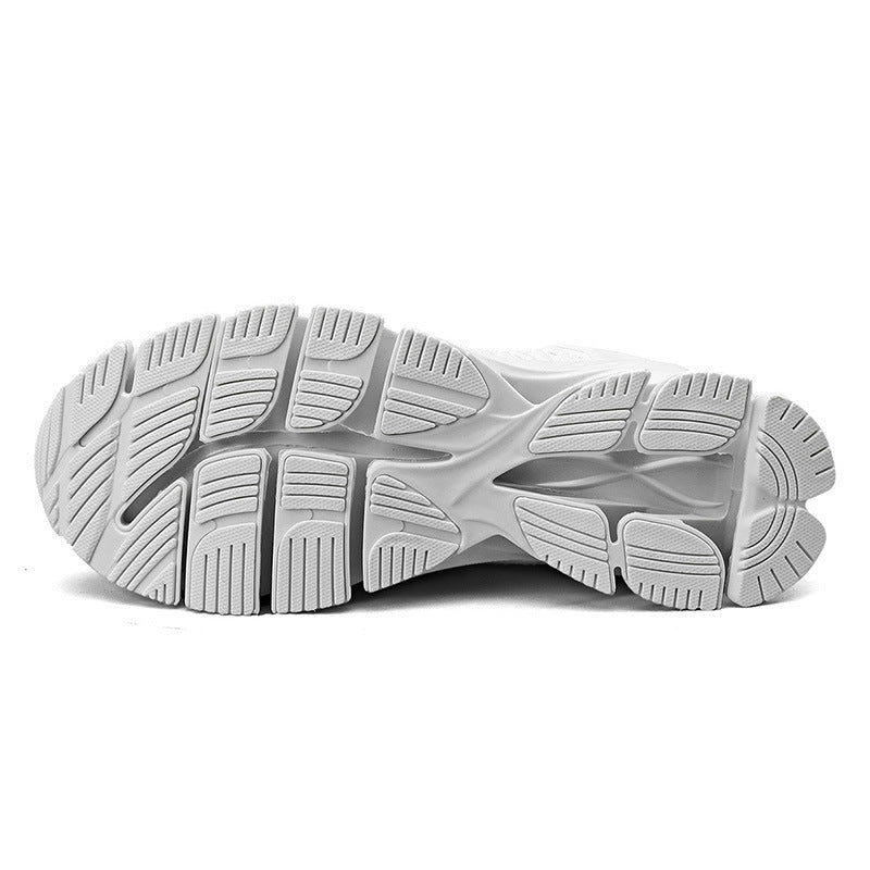 Damen Sneaker Sportlich High-Top Laufschuhe Schwarz