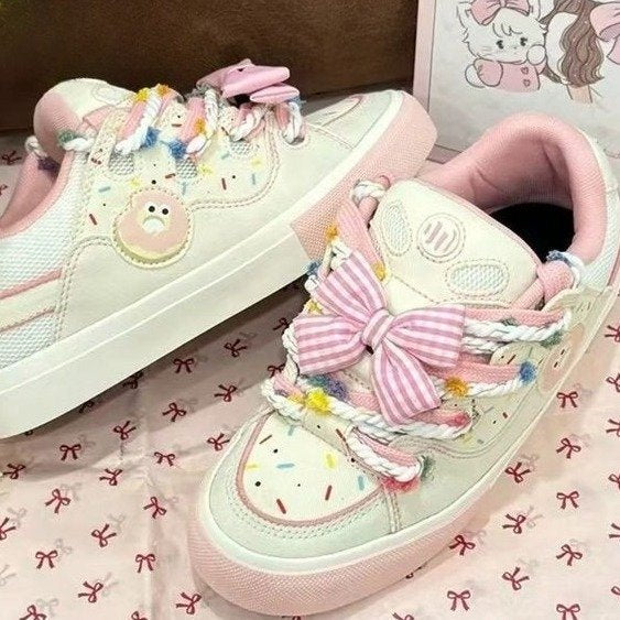 Damen Sneaker Bunt Farben Komfort - BerlinGlamour