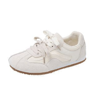 Damen Sneaker Sportlich Mit Struktur Obermaterial Rutschfest