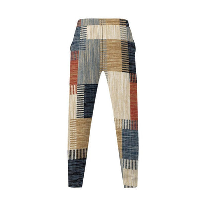 Herrenhose Modern mit Patchwork Muster Trendy