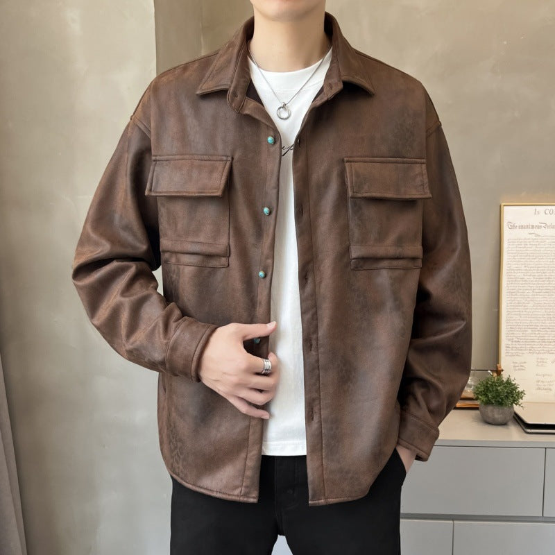 Herren Overshirt Casual Modern Berlin Stil - BerlinGlamour