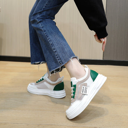 Damen Sneaker atmungsaktiv mit dämpfenden Sohlen Komfortschuhe
