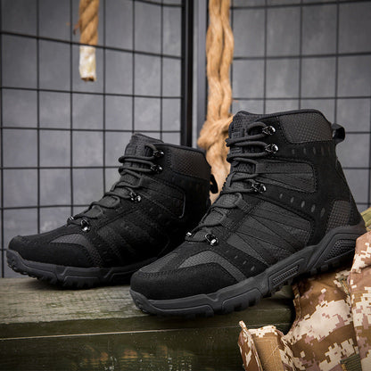 Herren Wanderschuhe Outdoor Robust Knöchelschutz Rutschfest