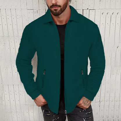 Herren Übergangsjacke Leicht Moderner Schnitt