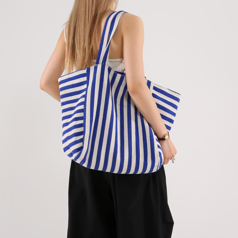 Damen Strandtasche Groß und Robust mit viel Stauraum