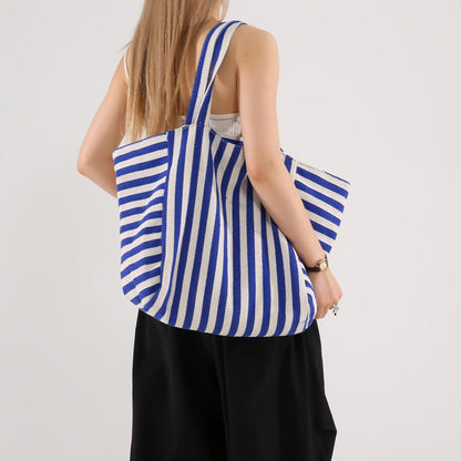 Damen Strandtasche Groß und Robust mit viel Stauraum