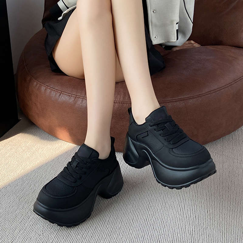 Damen Sneaker Sportlich Chunky atmungsaktiv Gepolstert