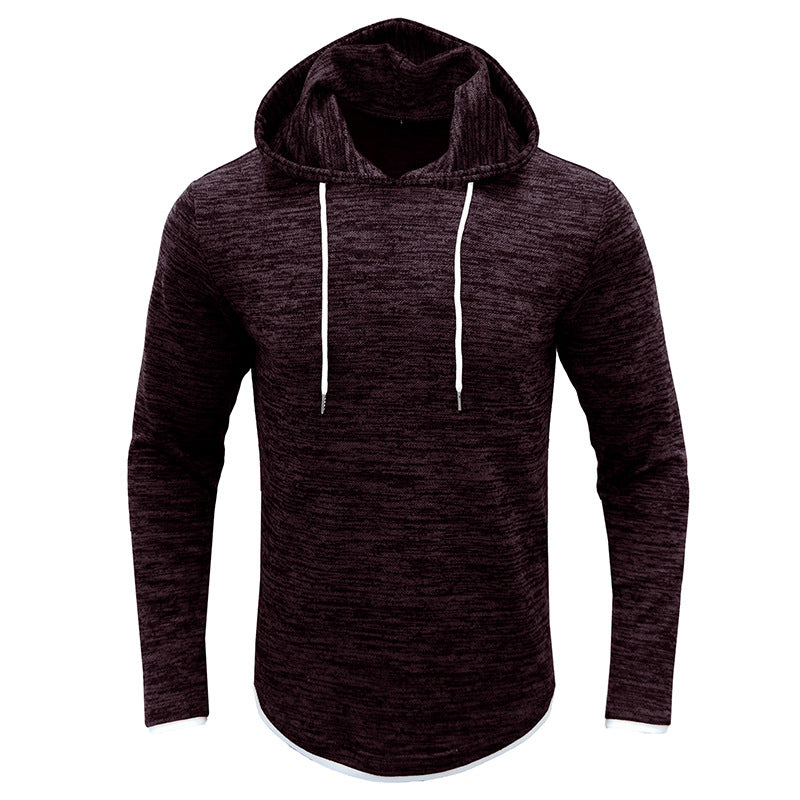 Herren Kapuzenshirt Sportlich Strukturiert Modern