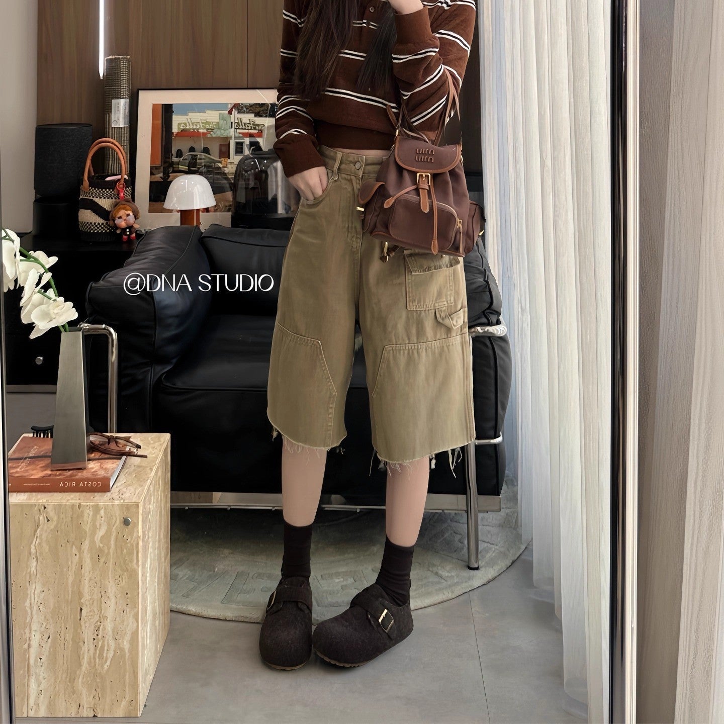 Damen Filzclogs mit Schnallenverschluss Warme Winterclogs