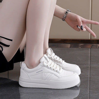 Damen Sneaker Sportlich Dicksohle Modisch