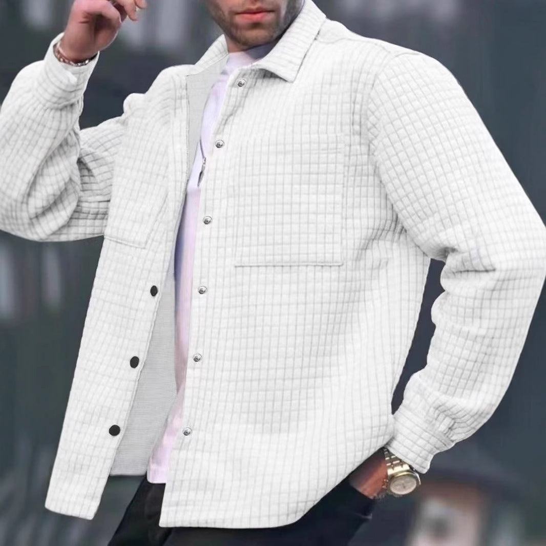 Herren Steppjacke Freizeitjacke Warm Bequem Mit Taschen