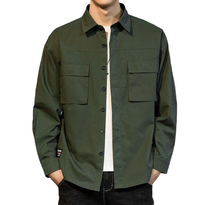 Herren Hemdjacke Robust mit Brusttaschen Outdoor Funktional