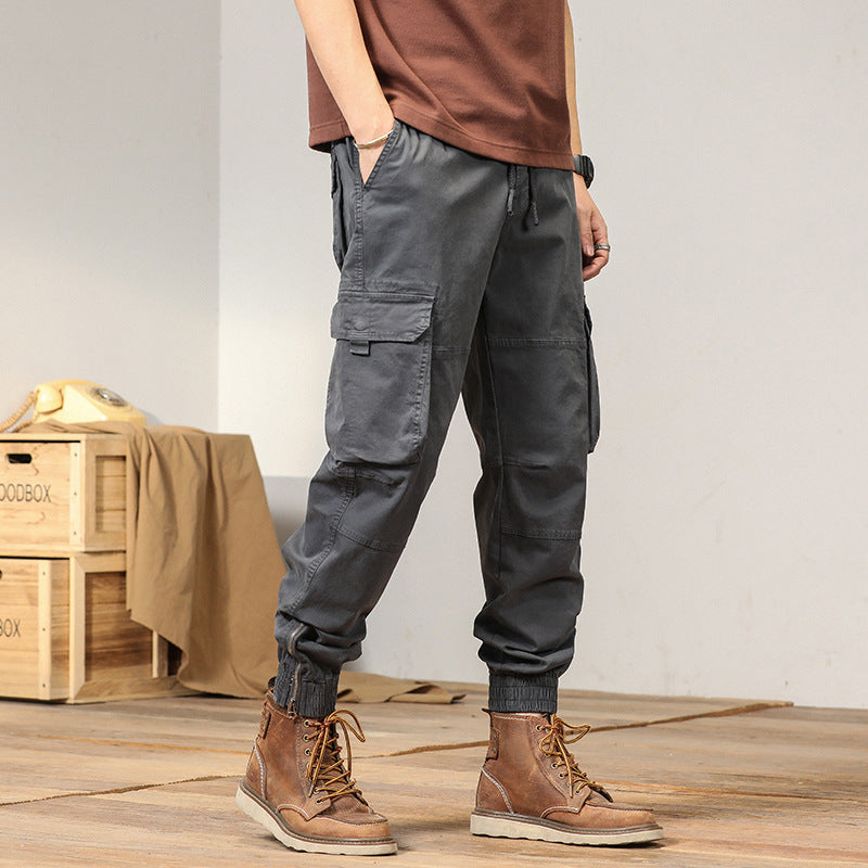Herrenhose Urban Style Vieltaschig Elastisch