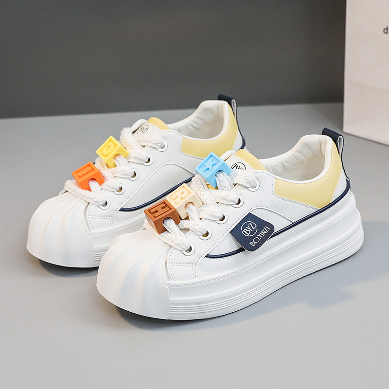Damen Sneaker Bequem Komfort Laufsohle Schnürsenkel Modern