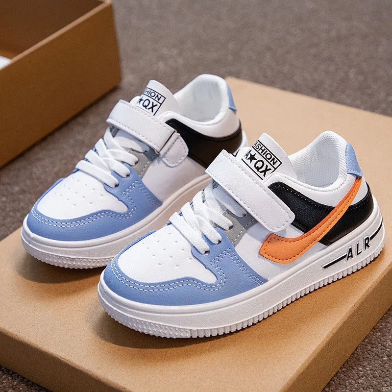 Damen Sneaker Freizeitschuhe Bunt Klettverschluss