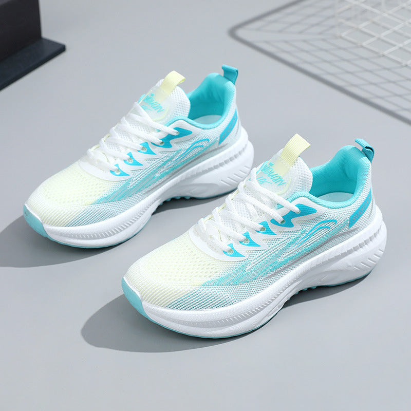 Damen Laufschuhe Leicht Atmungsaktiv Sportlich