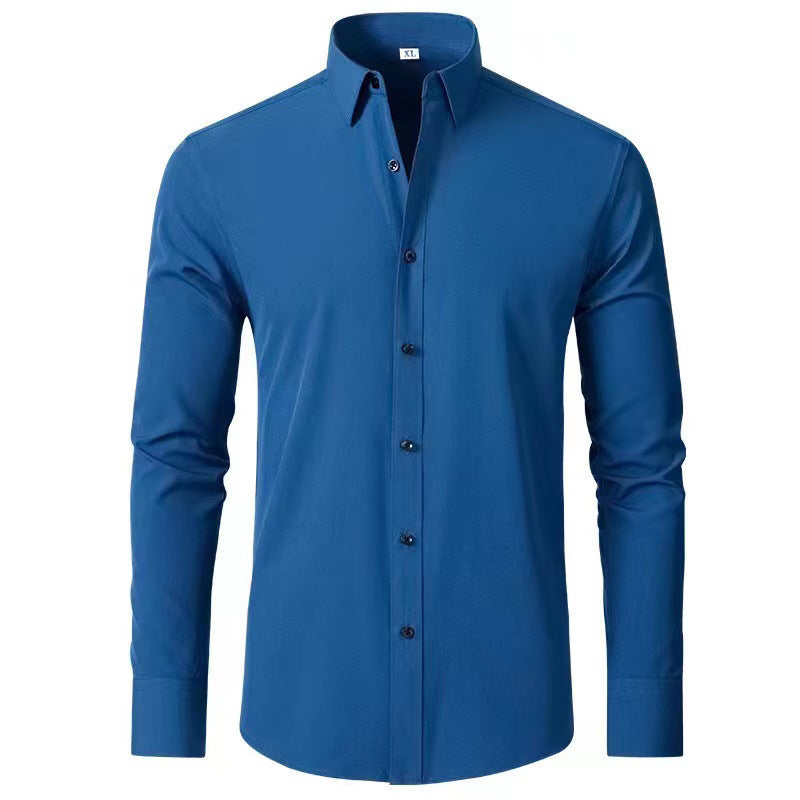 Herren Langarmhemd Slim Fit Elegantes Berlin Style