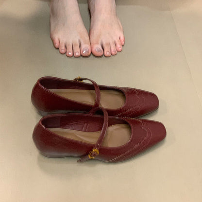 Damen Ballerinas Elegante SchnürballettSchuhe Frauen
