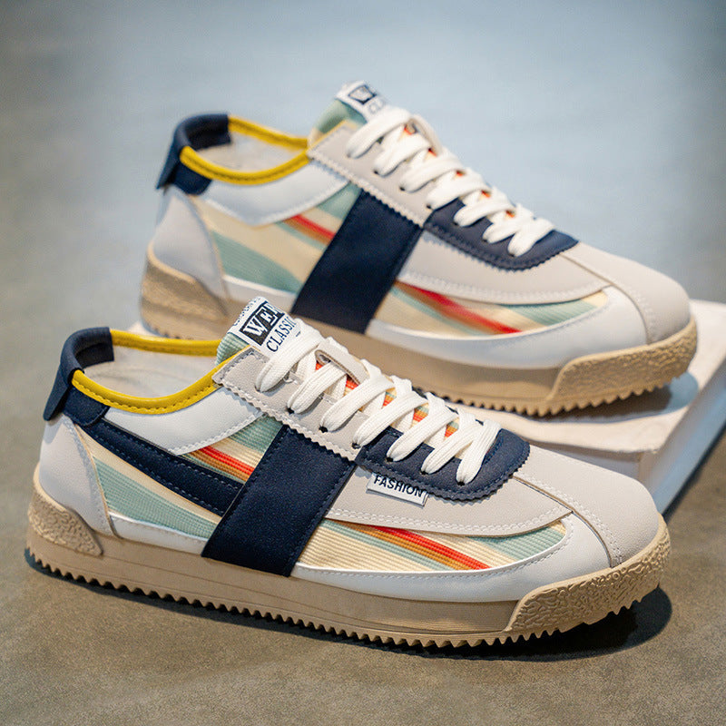 Damen Sneaker Sportlich Bunt Atmungsaktiv
