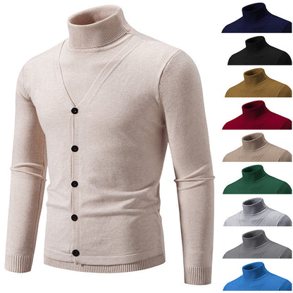 Ein eleganter Rollkragenpullover mit knöpfbaren Frontdetails und feiner Strickstruktur BerlinGlamour ist genau das, was du suchst. Dieser Titel kombiniert die wichtigsten Adjektive - BerlinGlamour