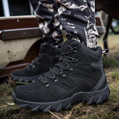 Wasserabweisende Herren Wanderschuhe Rutschfest Outdoor - BerlinGlamour