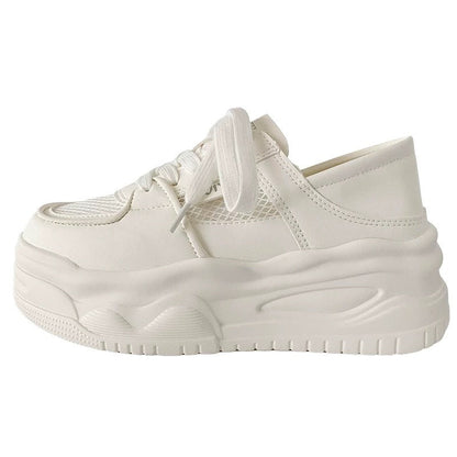 Damen Sneaker Sportlich Luftig Mit Plateau Sohle