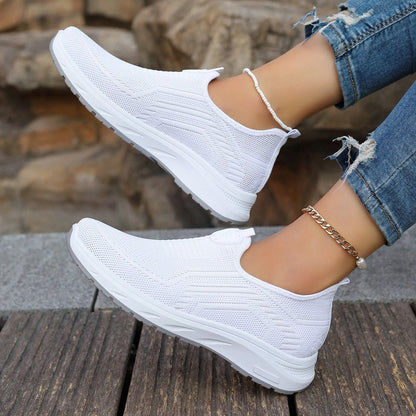 Damen Sneaker Atmungsaktiv Flexibler Komfortschuh - BerlinGlamour