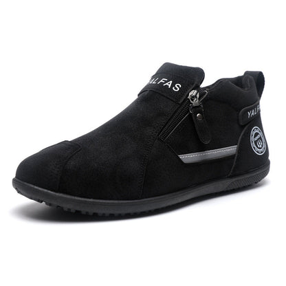 Damen Stiefeletten Bequem Elegante Reißverschluss Schuhe