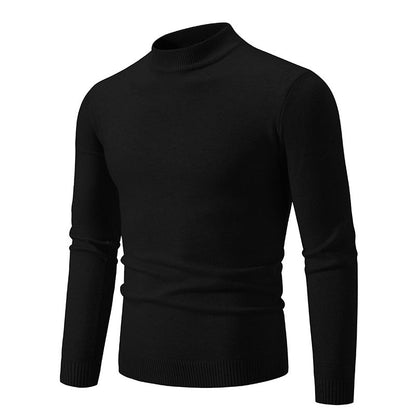 Herren Pullover Stehkragen Elegante Kaschmir Qualität