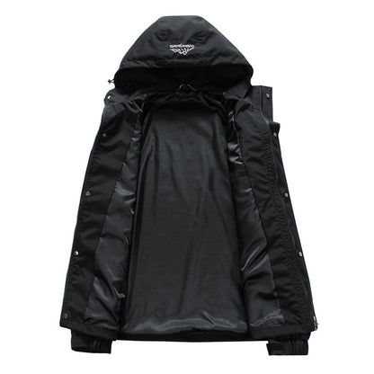Wetterfeste Herrenjacke Multifunktionell Winddicht