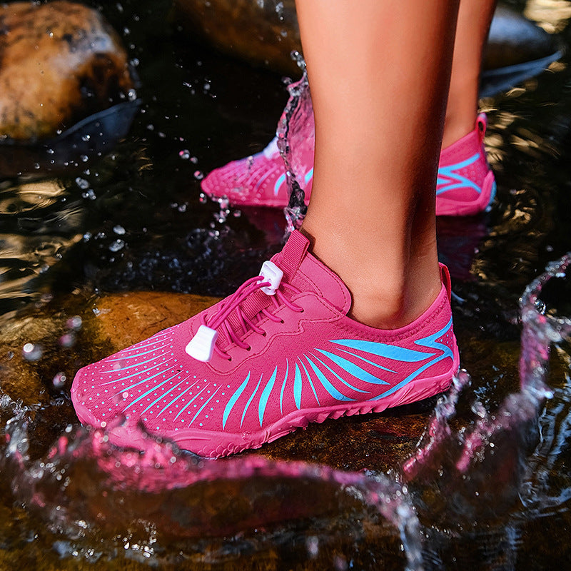 Damen Wasserschuhe Flexibel Atmungsaktiv Rutschfest