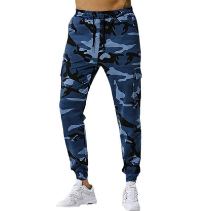 Herren Cargohose Camouflage Militärhose mit Seitentaschen