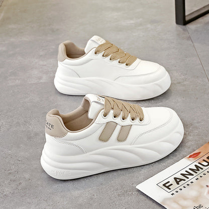 Damen Sneaker Plateau Komfort Schuhe Modern Atmungsaktiv