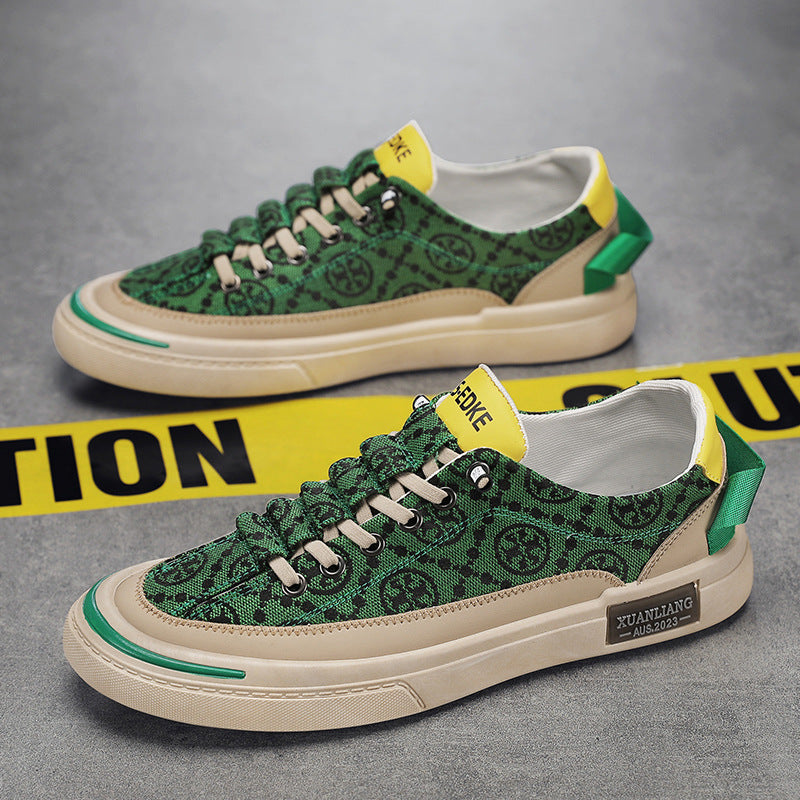 Damen Sneaker Komfortabel Auffällig Design