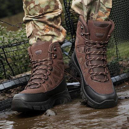 Wanderstiefel Herren Wasserabweisend Guter Grip
