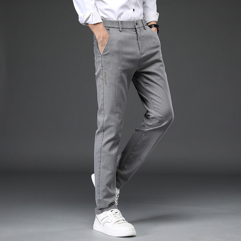 Herren Freizeithose Elegant Modern Slim Fit