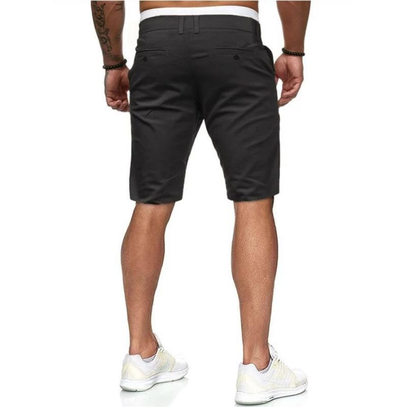 Herren Shorts Chinohosen Bequem Elegant
