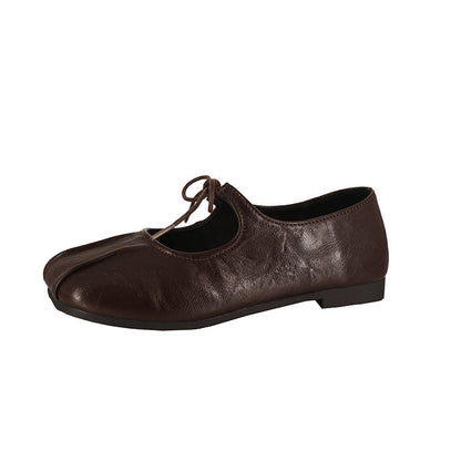 Damen Ballerinas Elegante Schleifen Wildleder