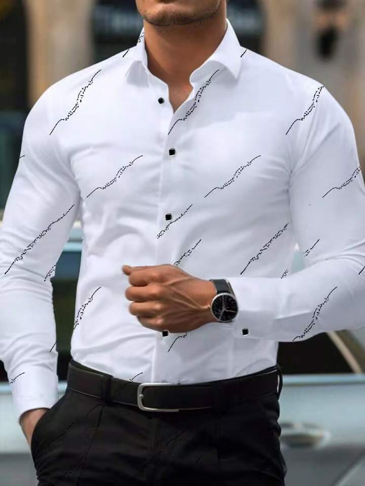 Herren Hemden Elegant mit Trend Druck Modern