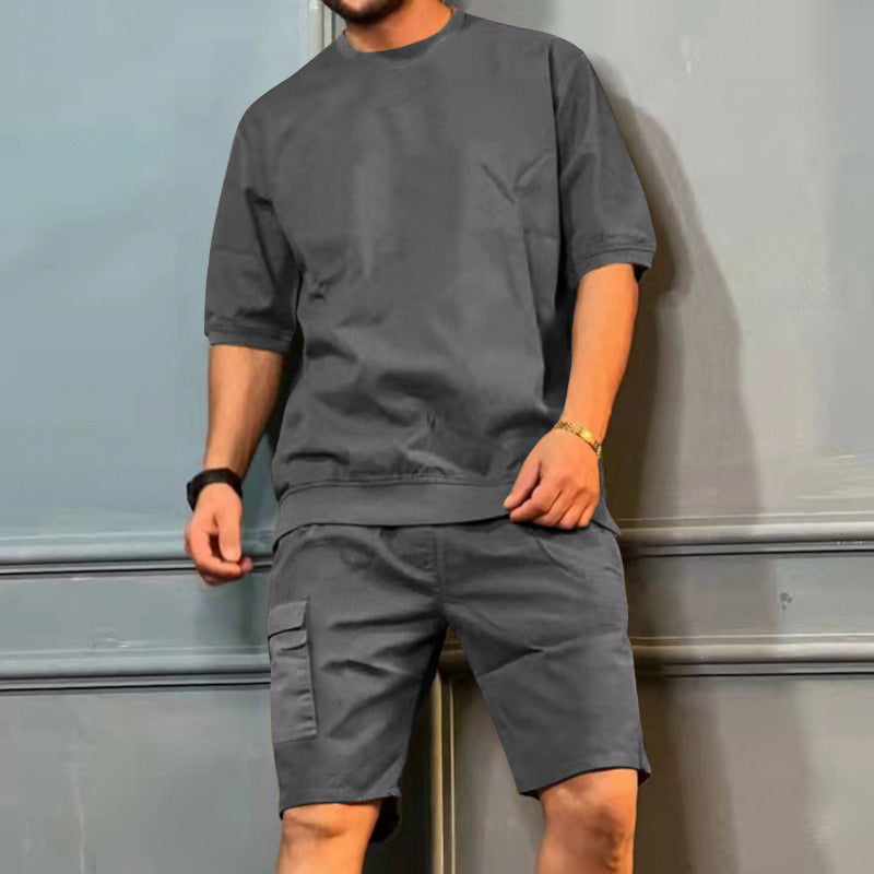 Herren Freizeit-Set atmungsaktiv Baumwolle Bequem