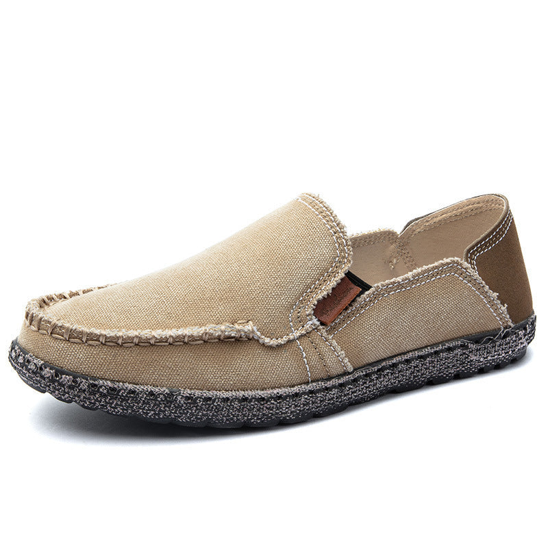Damen Slip-On Schuhe Denim Blau Bequem