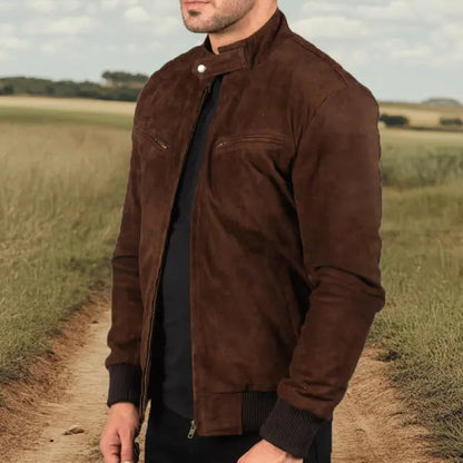 Lederjacke Herren Bikerstyle Zeitlos Modern