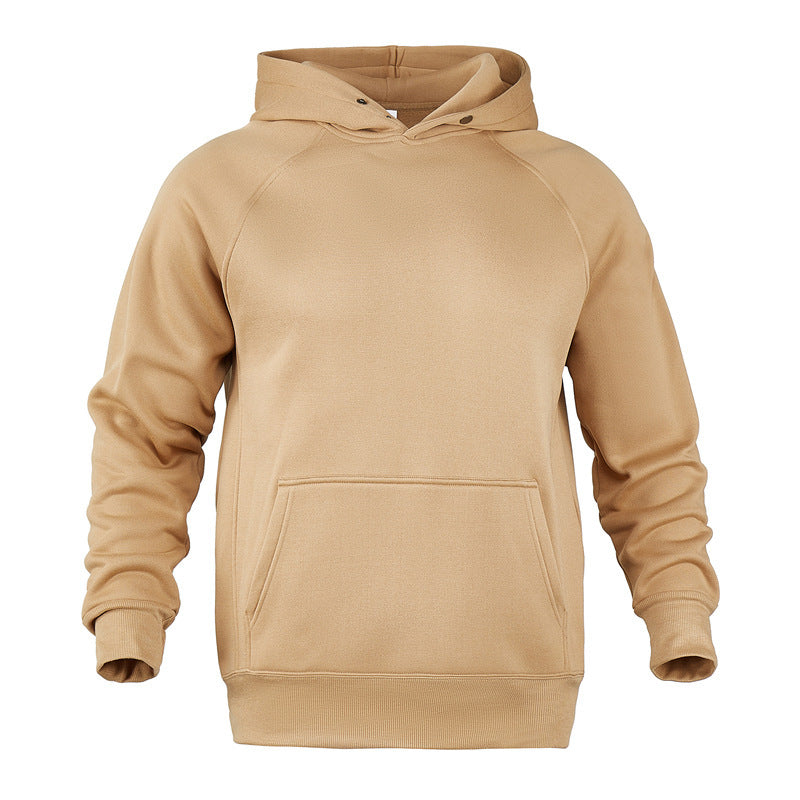 Herren Kapuzenpullover Weich Fleece Kängurutasche Modern